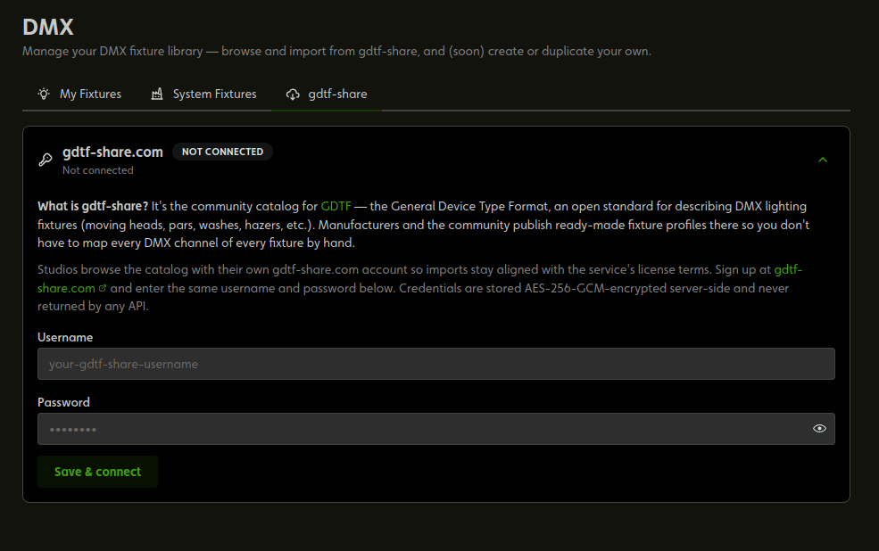 gdtf login page